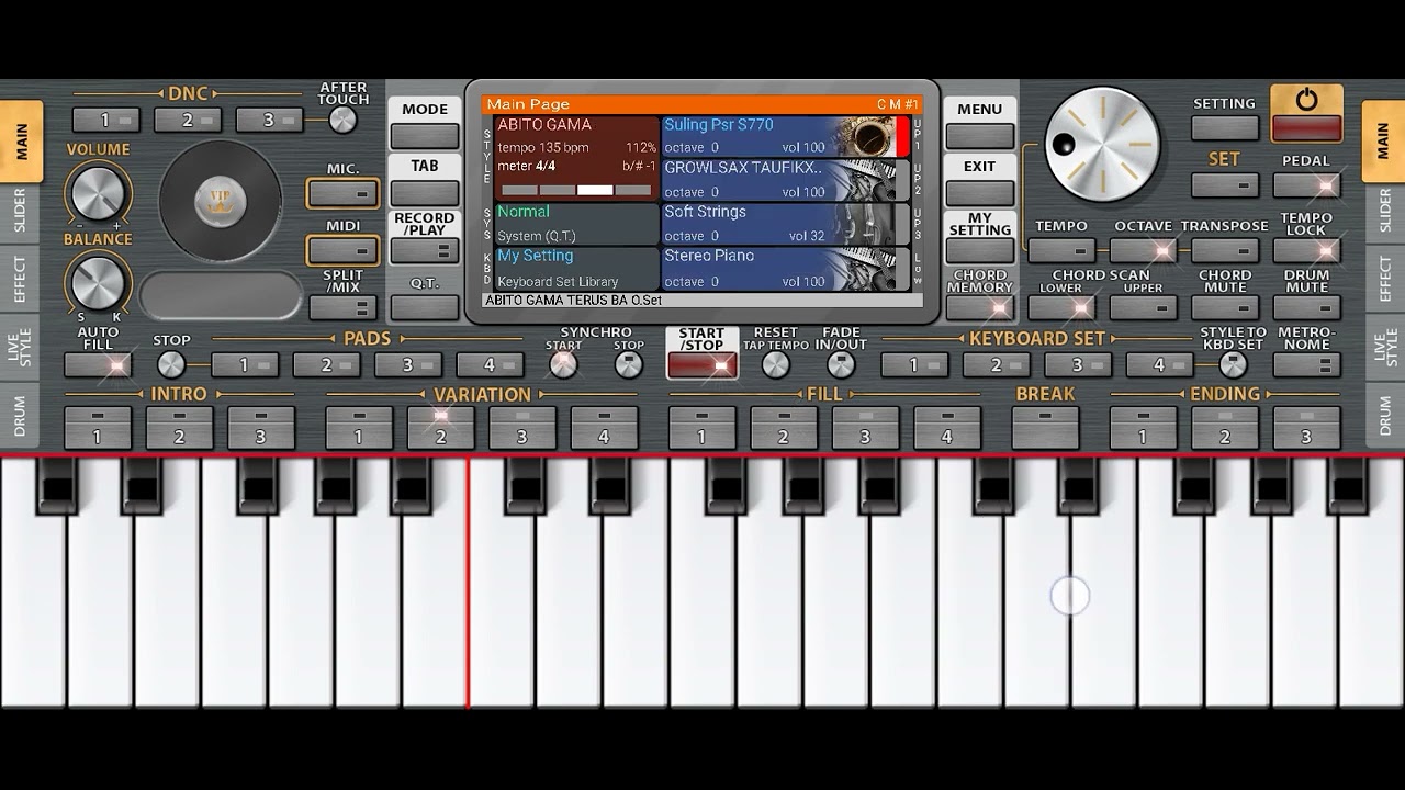 SET ABITO GAMA TERUS BA O