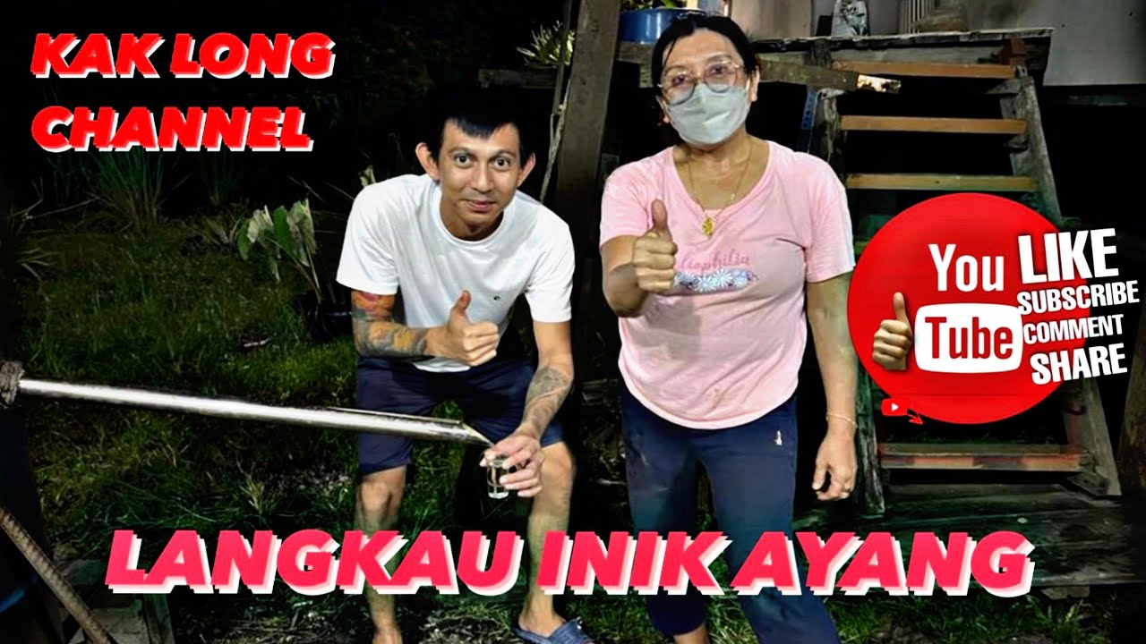 Proses Membuat Langkau versi Inik Ayang