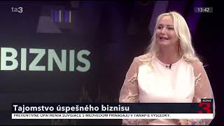 Romana Ljubasová TA3 Biznis rozhovor
