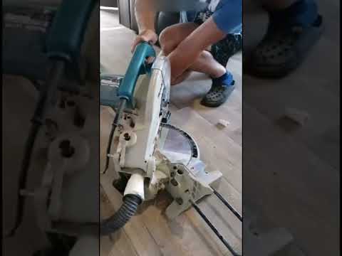 Makita лучший инструмент.✅ Запиливаю дверную коробку. #shorts