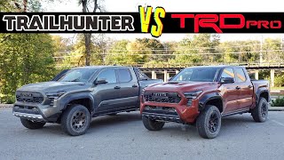 2024 Toyota Tacoma TRD Pro vs Trailhunter | What Are The Differences? 2024 Toyota Tacoma TRD Pro vs Trailhunter | What Are The Differences?