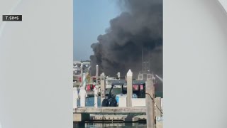 Video Shows Smoke Billowing From Yacht Fire In Miami Beach, Shocking Many Perby