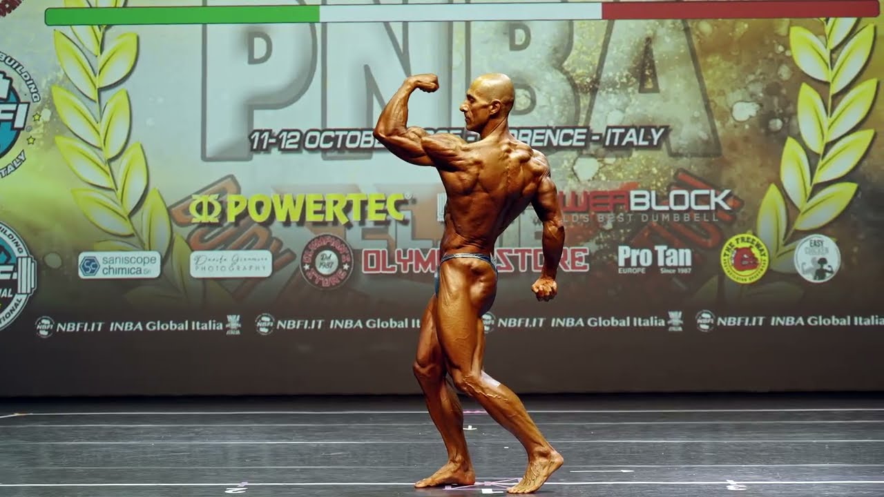 La routine di Alessandro Naddei - Men's Bodybuilding Pro - 2° Italian PNBA Pro Cup NBFI 2025