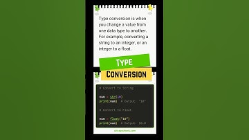 Type conversion in python #pythonlearning #music #coding #programming