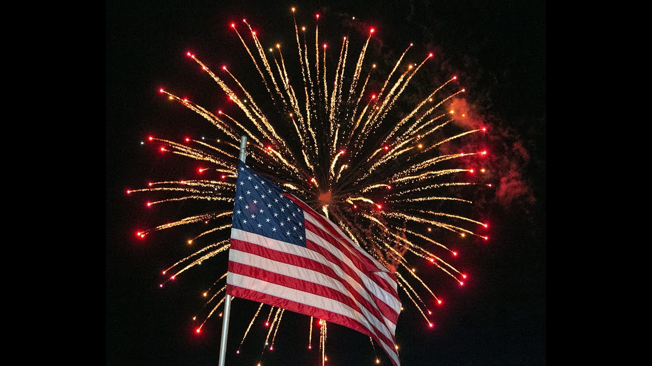 Fireworks Over The Chenango County Fairgrounds 4th Of July Commercial