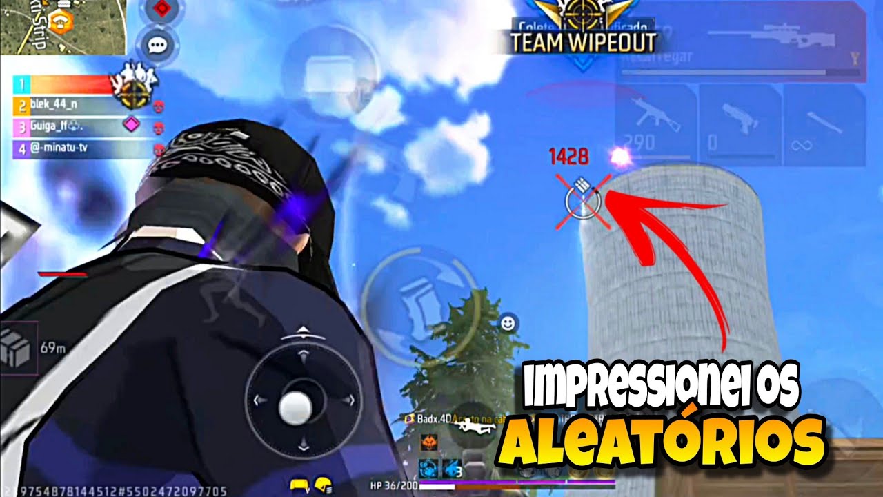 ELES FICARAM IMPRESSIONADOS E FUI RECONHECIDO NESSA PARTIDA, FREE FIRE MOBILE