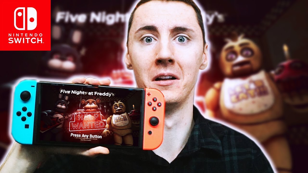 FNAF HELP WANTED FOR THE NINTENDO SWITCH