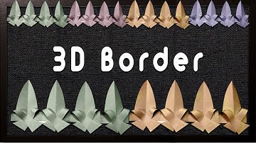 Create 3D border for Bulletin Board within a few minutes