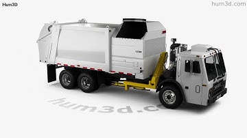 Mack LR LEU613 Garbage Truck Heil 2015 3D model by 3DModels.org