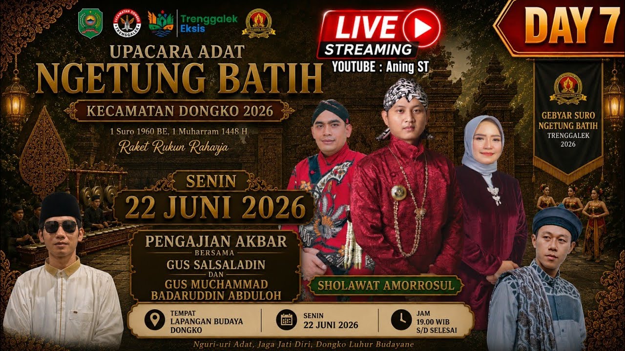 Live Gebyar Suro Ngetung Batih Kecamatan Dongko Day 7