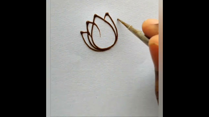 Lotus Tutorial Design || Easy Trick Mehandi designs ||