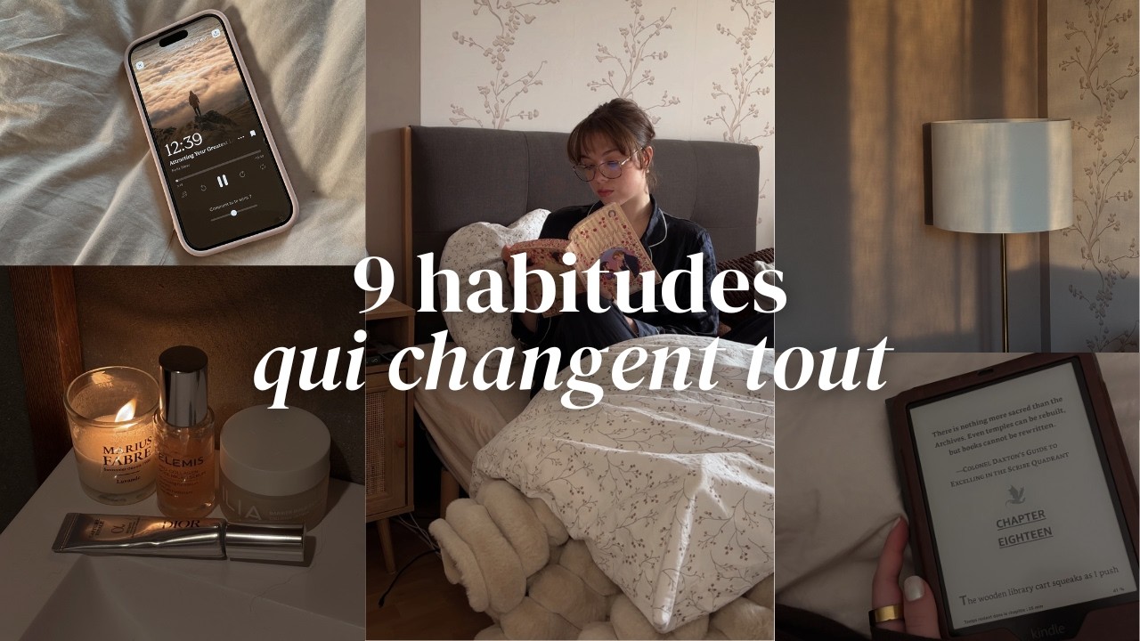 Dors mieux, vis mieux : les 9 habitudes qui changent tout - YouTube