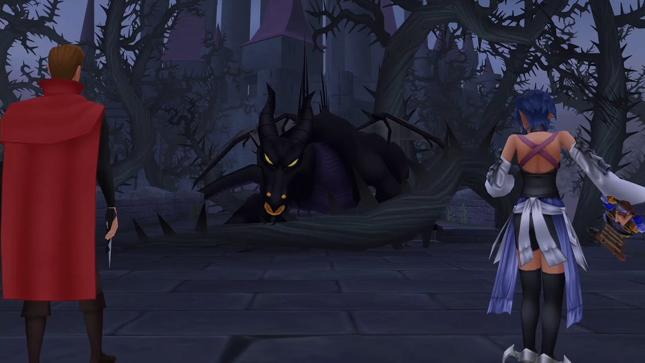 Kingdom Hearts Birth by Sleep. #30. Enchanted Dominion (Аква)