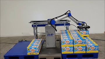 Compact Palletizer - Cobot Technology