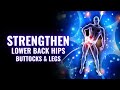 Sciatic nerve pain relief  strengthen your lower back hips buttocks and legs  heal nerves faster