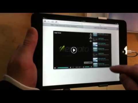 html5 player for ipad