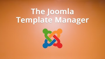 The Joomla Template Manager