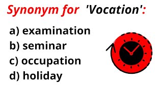 SYNONYM OF GIVEN WORD WITH PRONOUNCIATION Test your English grammar knowledge Can you score