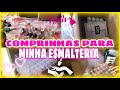 LIMPEZA E ORGANIZAÇÃO NA MESINHA + COMPREI MATERIAL PRA UNHA 🥰