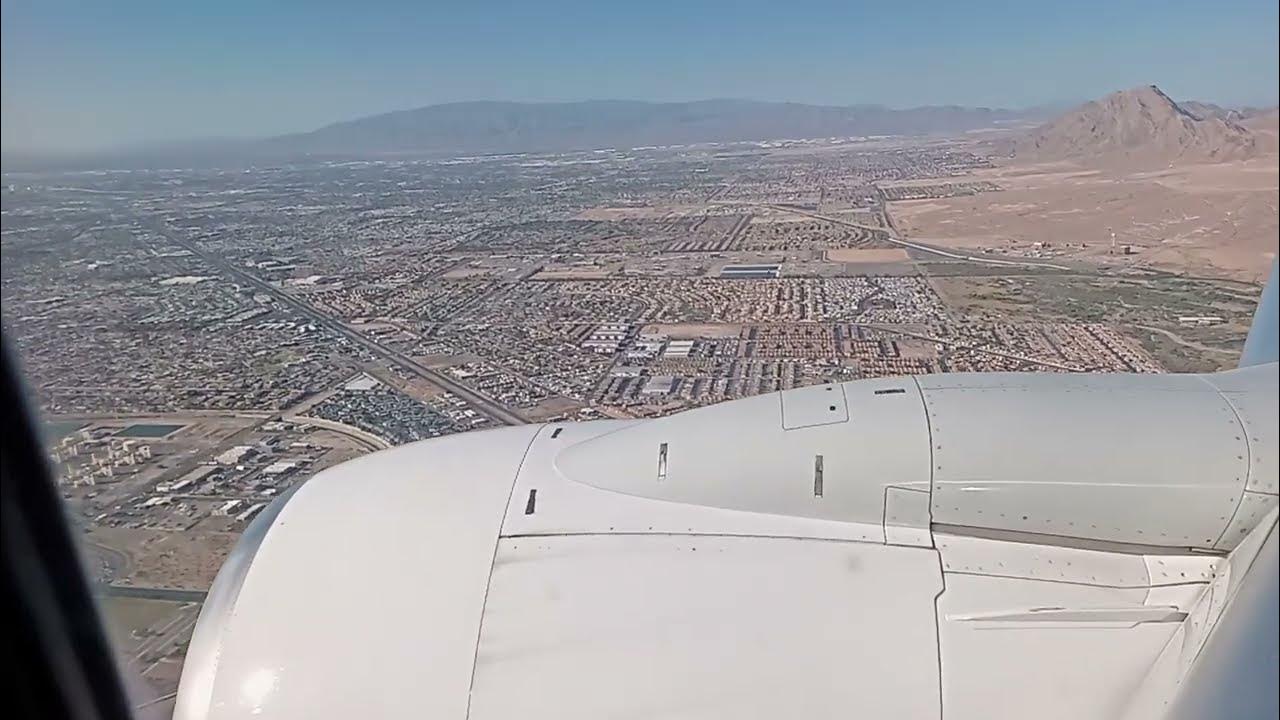 Swoop Airlines Las Vegas landing. YHMLAS. B737800 YouTube