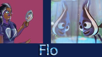 Flo - Drawing Finding Nemo Characters as people - character design