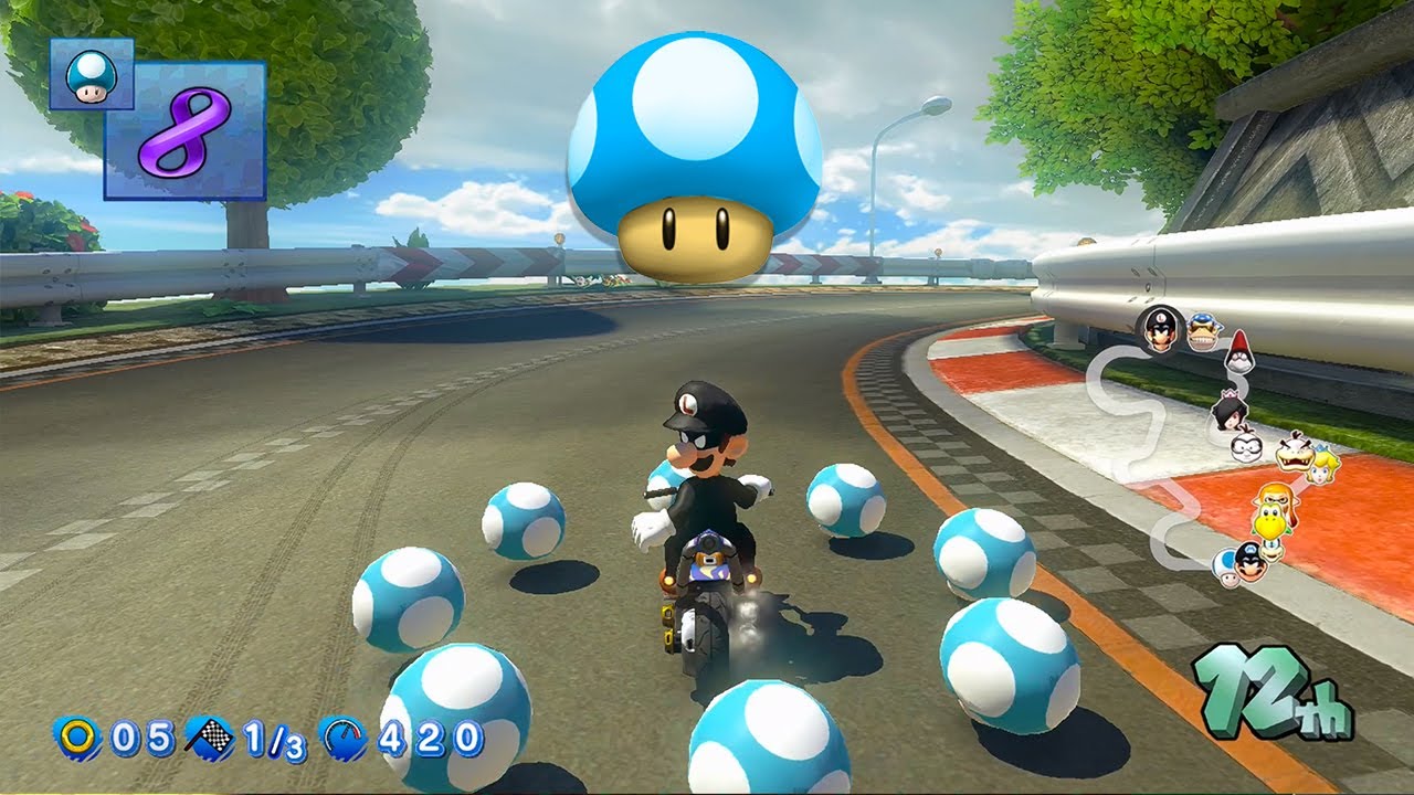 Darky Kart 8 Deluxe - New Courses & Character!!! Dark Luigi