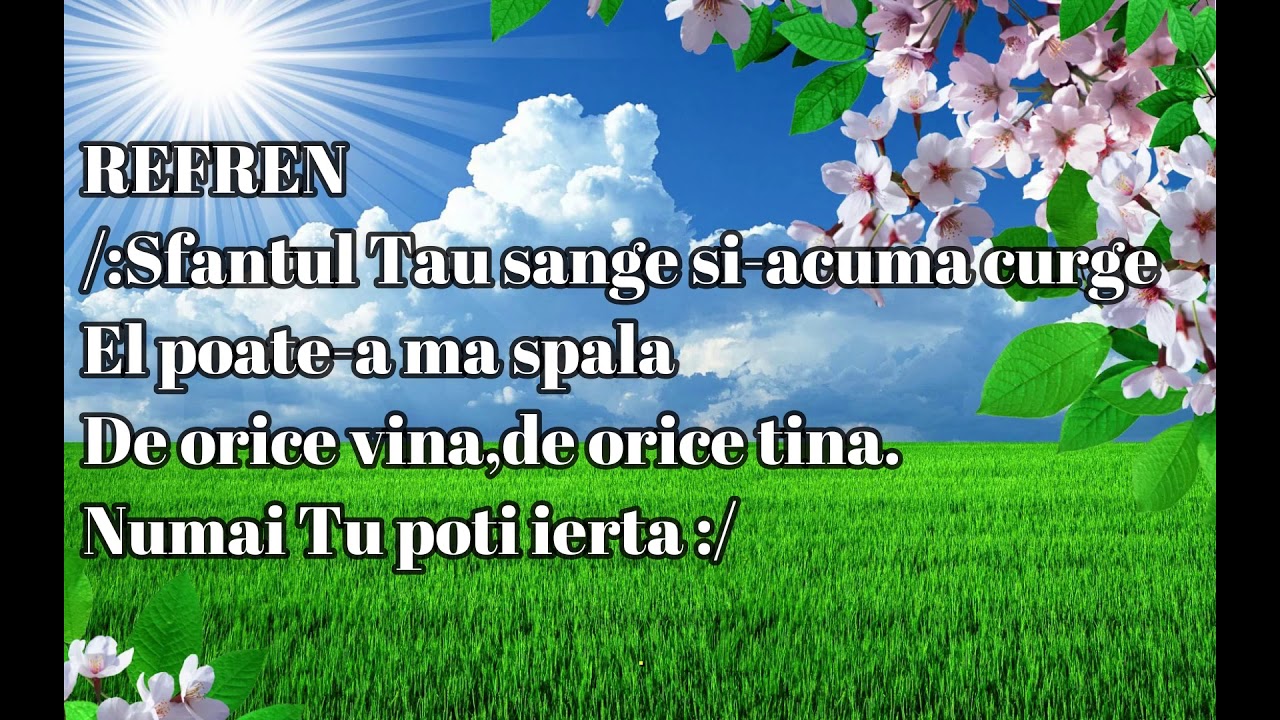 Cantece crestine-Te-astept Isuse - YouTube