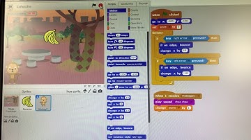 เกมลิงกินกล้วย เวอร์ชั่น2 Scratch วิทยาการคำนวณ