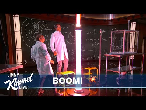 Mark Rober & Science Bob Pflugfelder Explode Things in the Name of Science