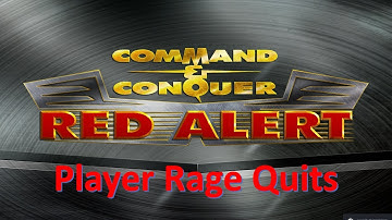 Command and Conquer Red Alert Remastered  FFA (Troll Game: Player Rage Quit)
