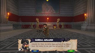 Pirate101 General Arganon solo on WITCHDOCTOR (No Old Scratch, Blood Flames, Tide or Doubloons)