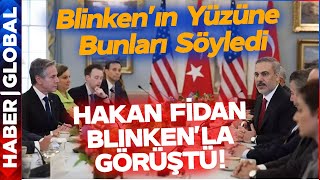 Hakan Fidan Abdde Blinkenla Görüştü Gazze İçin Blinkena Çağrı Yaptı