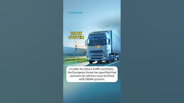 STONKAM DDAW vision solutions complies with GSR Ⅱ #driver monitoring system#dms