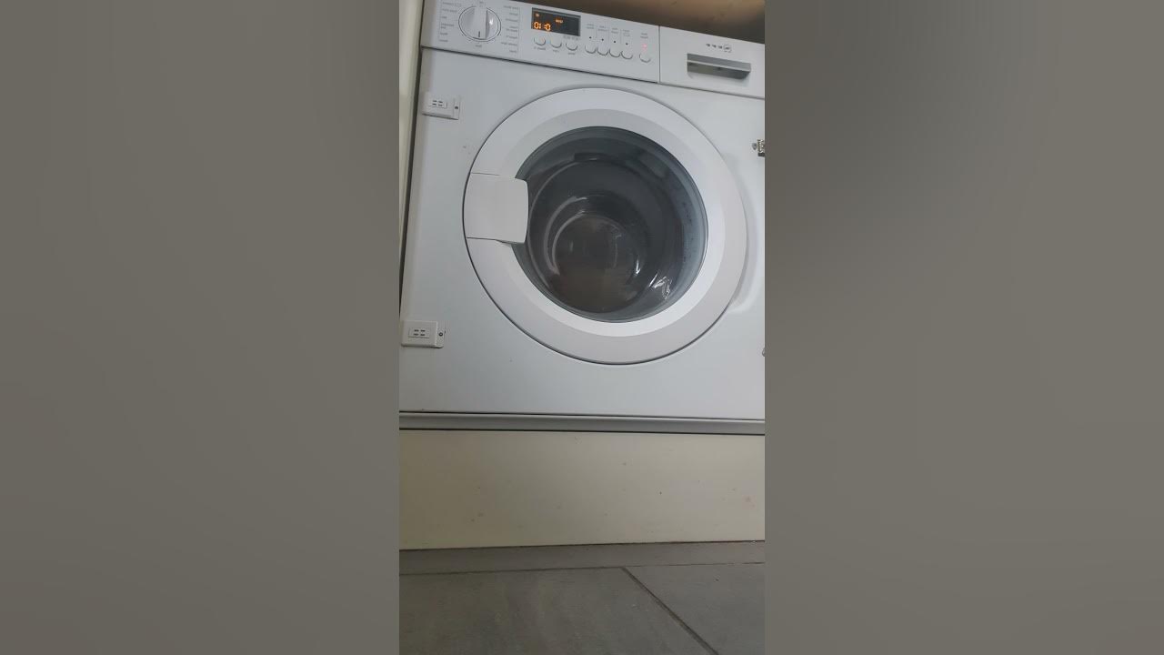 neff washing machine spin for 12 minutes YouTube