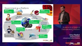 WSO2 - Artur Reaboi”s speech at WSO2Con EU 2015 - Implementing National Interoperability Platform