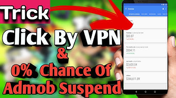 Self Click Using VPN without Admob Suspension || Self Click By VPN Without Fear of Admob Suspension