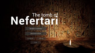 The tomb of Nefertari interactive walkthrough (prototype qv66 preAlpha 0.03.2)