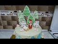 YANGI YIL uchun to'rt bezatish, tayyorlash / украшения торта на Новый год 2020