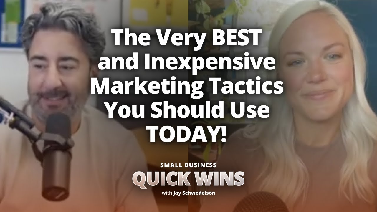 The Very BEST and Inexpensive Marketing Tactics You Should Use TODAY!