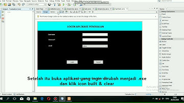 Convert aplikasi netbeans menjadi .exe