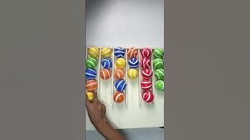 So Satisfying to watch. Ball sorting part -18. #satisfying #ball #gaming #ytshorts #puzzlegame