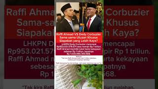 ADU KEKAYAAN RAFFI VS DEDDY CORBUZIER. #raffiahmad #deddycorbuzier #gosipartis #beritaterkini #news