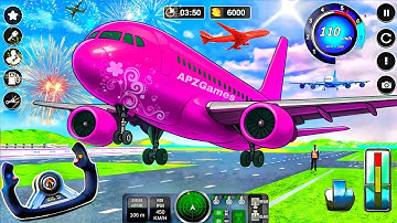Flight airplane city pilot simulator - plane boeing emergency landing - android gameplay - part- 26