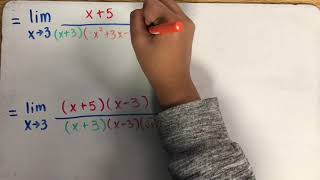 Calculus #54F:  Finding Limits Using Conjugates