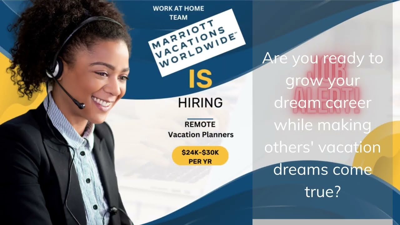FIND FLORIDA JOBS! MARRIOTT Work from home VACATION PLANNER | GET PAID 30K PER YEAR