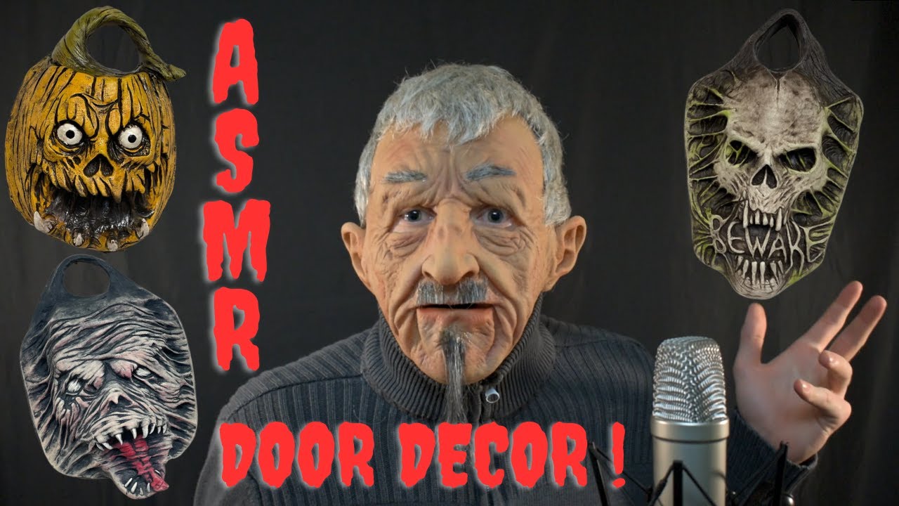 ASMR Spooky Door Decorations | Old Man Roleplay