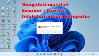 Cara Mengatasi Error Scan Pada Printer Canon Pixma E400 | How to Fix Error Scan on the Canon Printer