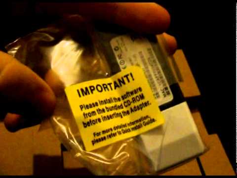 D-Link Wireless N usb Mini Adapter DWA-140 Unboxing.mpg