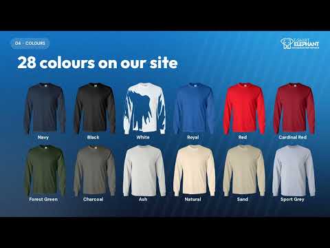 Gildan 2400 Ultra Cotton Long Sleeve Review | Custom Long Sleeve Tees Printed in Canada