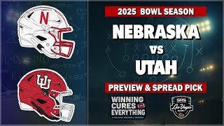 Nebraska vs Utah 2025 Las Vegas Bowl Stats Pick & Prediction